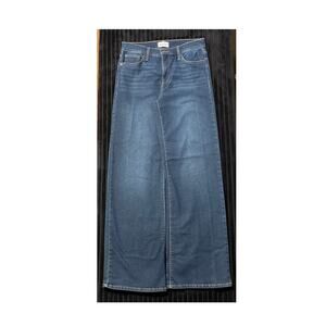 Crown & Ivy Women’s Wide Leg Jeans Dark Wash 30x33 Stretch